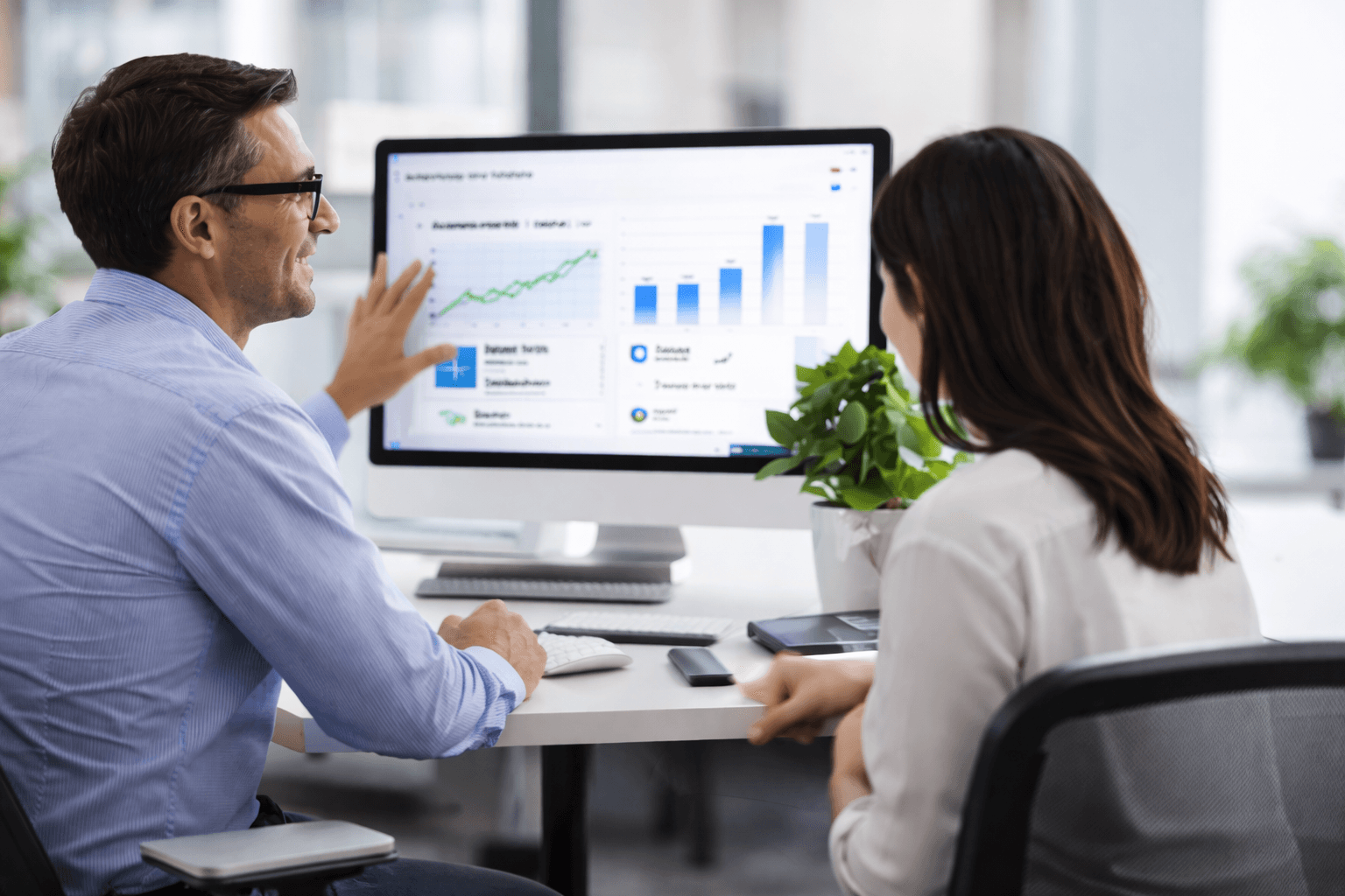 Comprador optimizando capital de trabajo